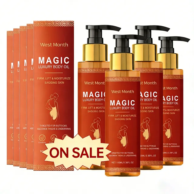 Huile magique de luxe pour raffermissement du corps, hydratant en profondeur, peau sèche, relâchement des cuisses, rajeunissant, réparateur, adoucit, nourrissant 1