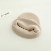 Little mave 2024 Autumn Winter Casual Knitted Embroidery Cartoon Dinosaur Outdoor Kids Caps for Children Warm Hats Baby Boys 1