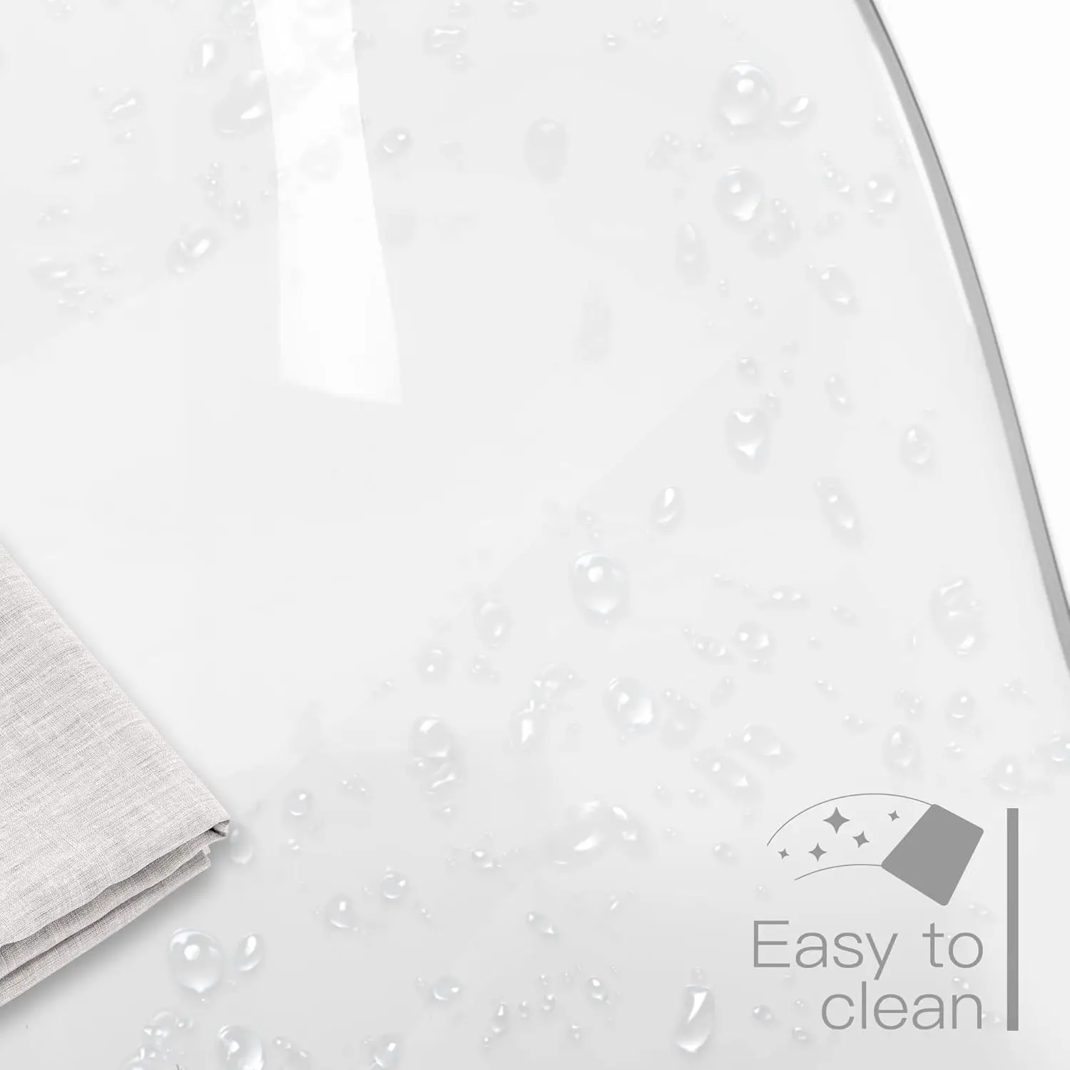 Acrylic Clear Desk Chair, Modern Small Cute Armless Vanity Rolling Plastic Chair Home Office Lucite Ghost Chairs Cushion Padded 5