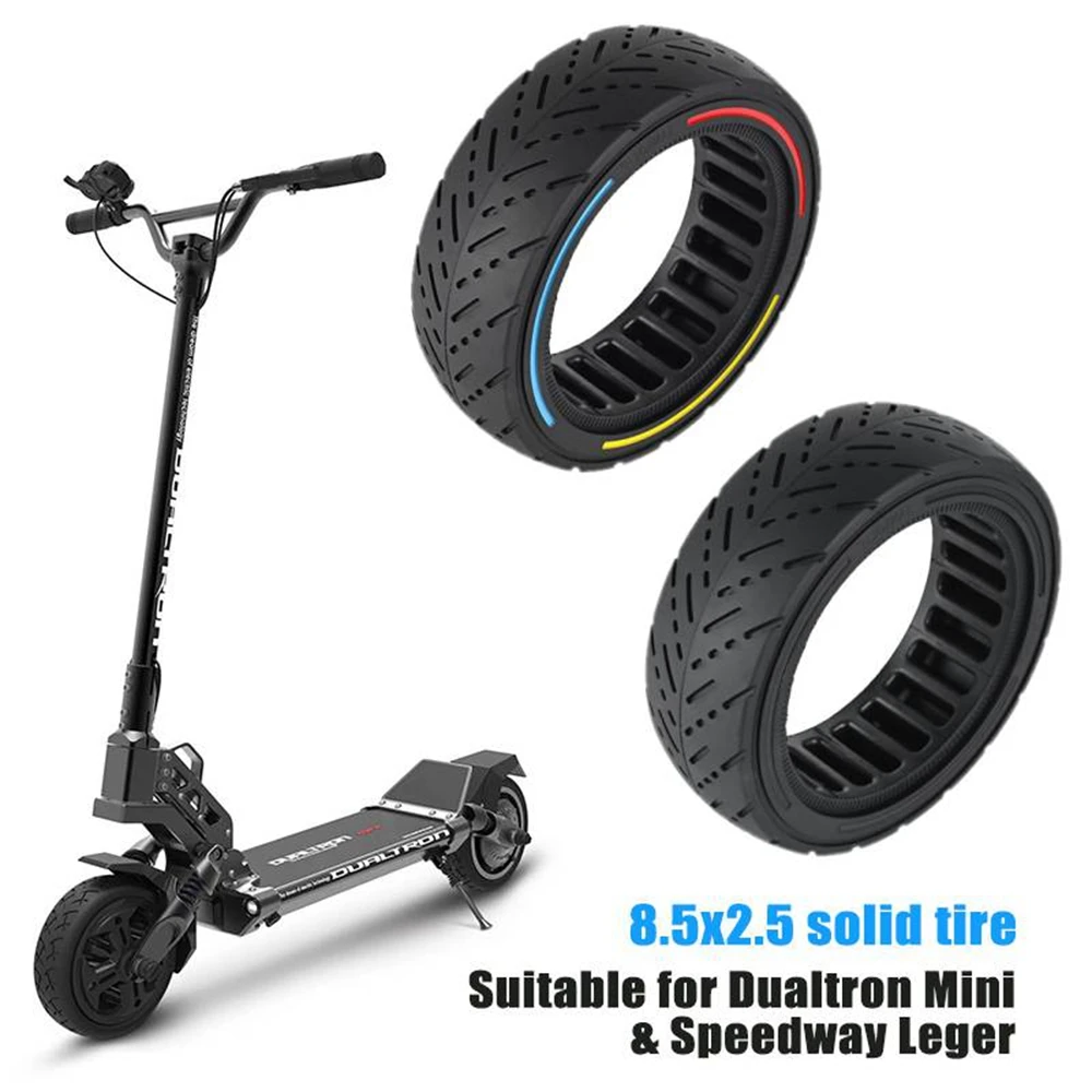 

8,5 дюймовая сплошная шина для Dualtron mini/Speedway leger 8,5*2,5, вездеходная шина, бескамерная утолщенная Взрывозащищенная шина
