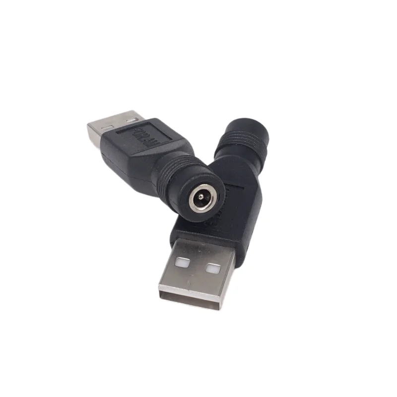 Plug adapter DC female jack to USB 2.0 male plug jack 5V power plugs connector for laptop 3.5*1.35mm/4.0*1.7mm/5.5*2.1mm
