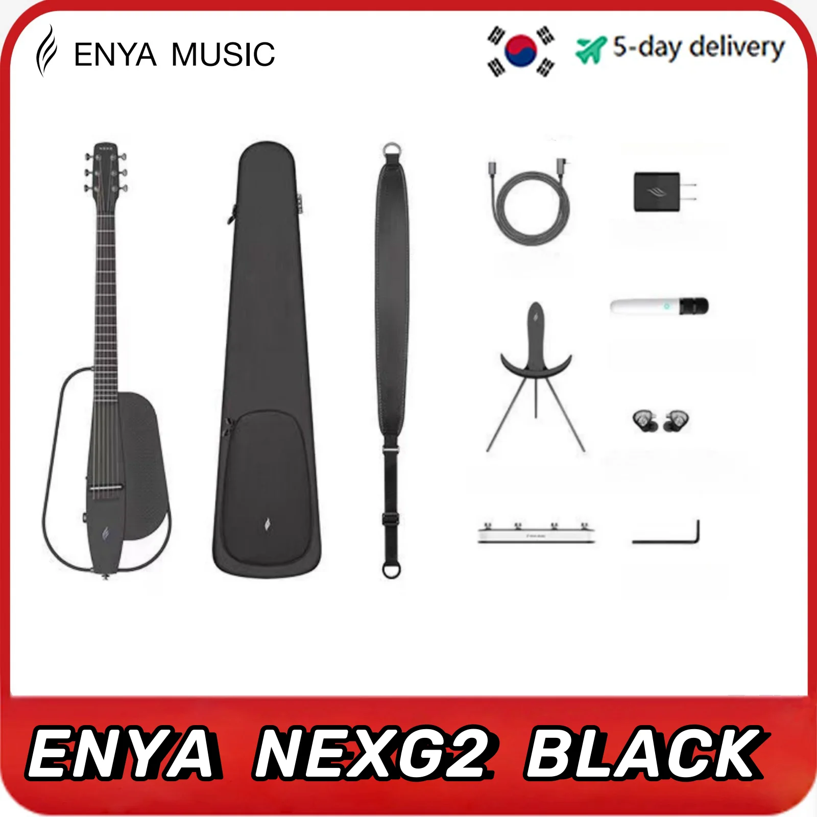 

Enya акустическая-электрическая гитара из углеродного волокна NEXG 2 Smart Acustica электрическая гитара звезды в мечтах