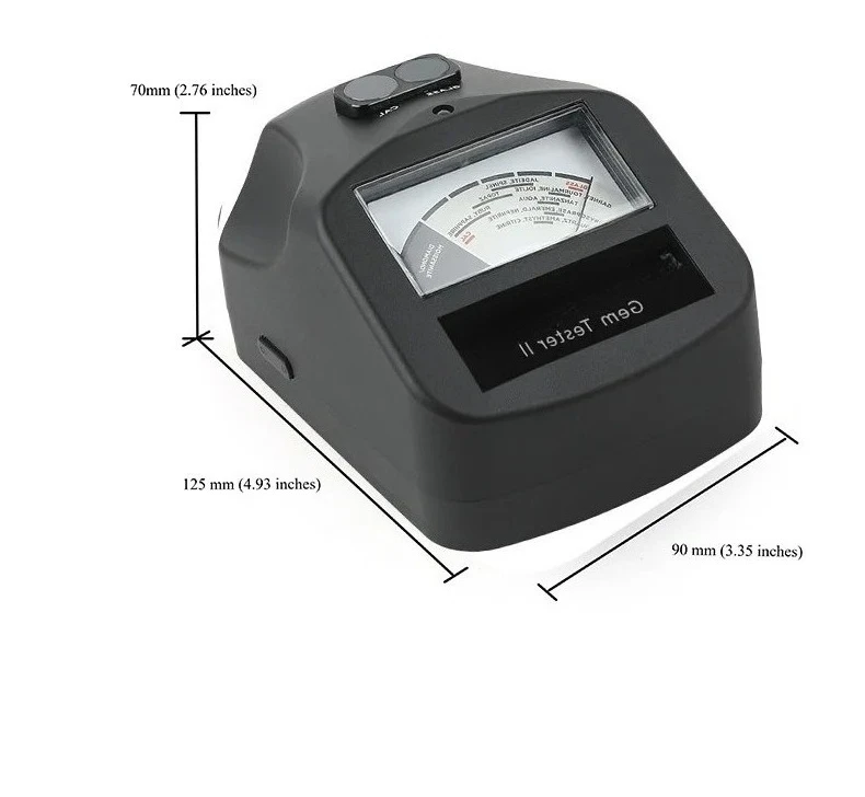 Gem Tester PGT II Colored Gemstone Testers Estimator Display Gemological Testing