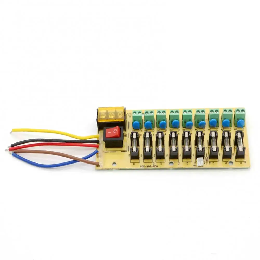 PCB 9-way Light Board Terminal Block Electricity Current Switching Power Supply