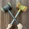 57cm Hammer Area of Douluo Continent Gold Copper Hammer Killing God Hammer Collection Weapon Gift For Boys Safety PU Prop Model 2
