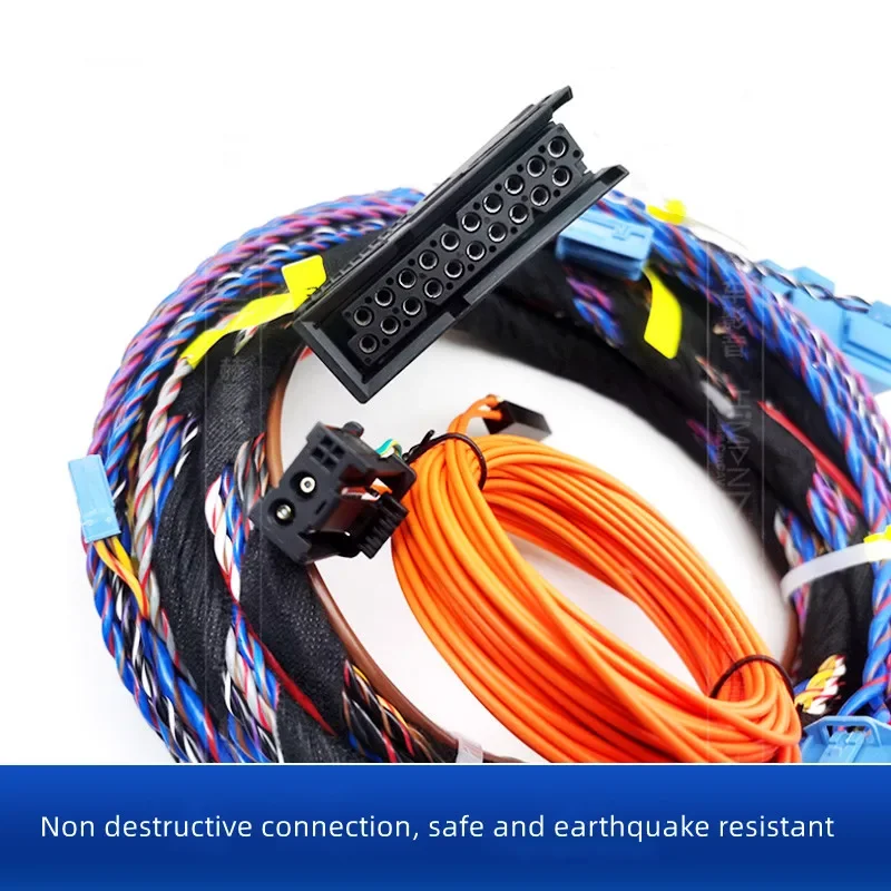 For BMW series X3 X5 audio upgrading modified Harman Kardon L7 power amplifier harness optical power amplifier supply wire