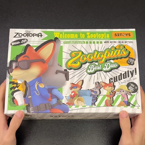52Toys Disney Zootopia Best Duo Series Blind Box Kawaii Judy Nick