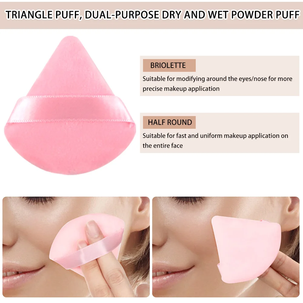 Soft Powder Puff Set For Face Makeup