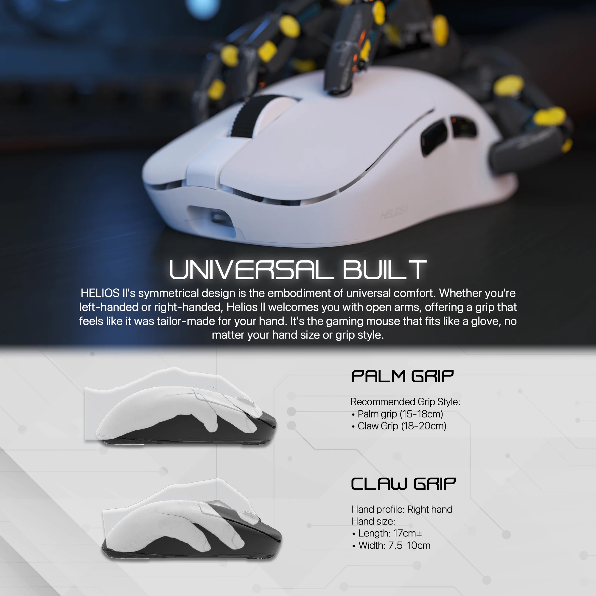 FANTECH HELIOS II XD3 V3 Wireless Wired Gaming Mouse PAW3395 26000DPI TTC Gold Switch Ergonomic Macro Mice For Laptop PC Gamer wireless mouse,gaming mouse,wired mouse