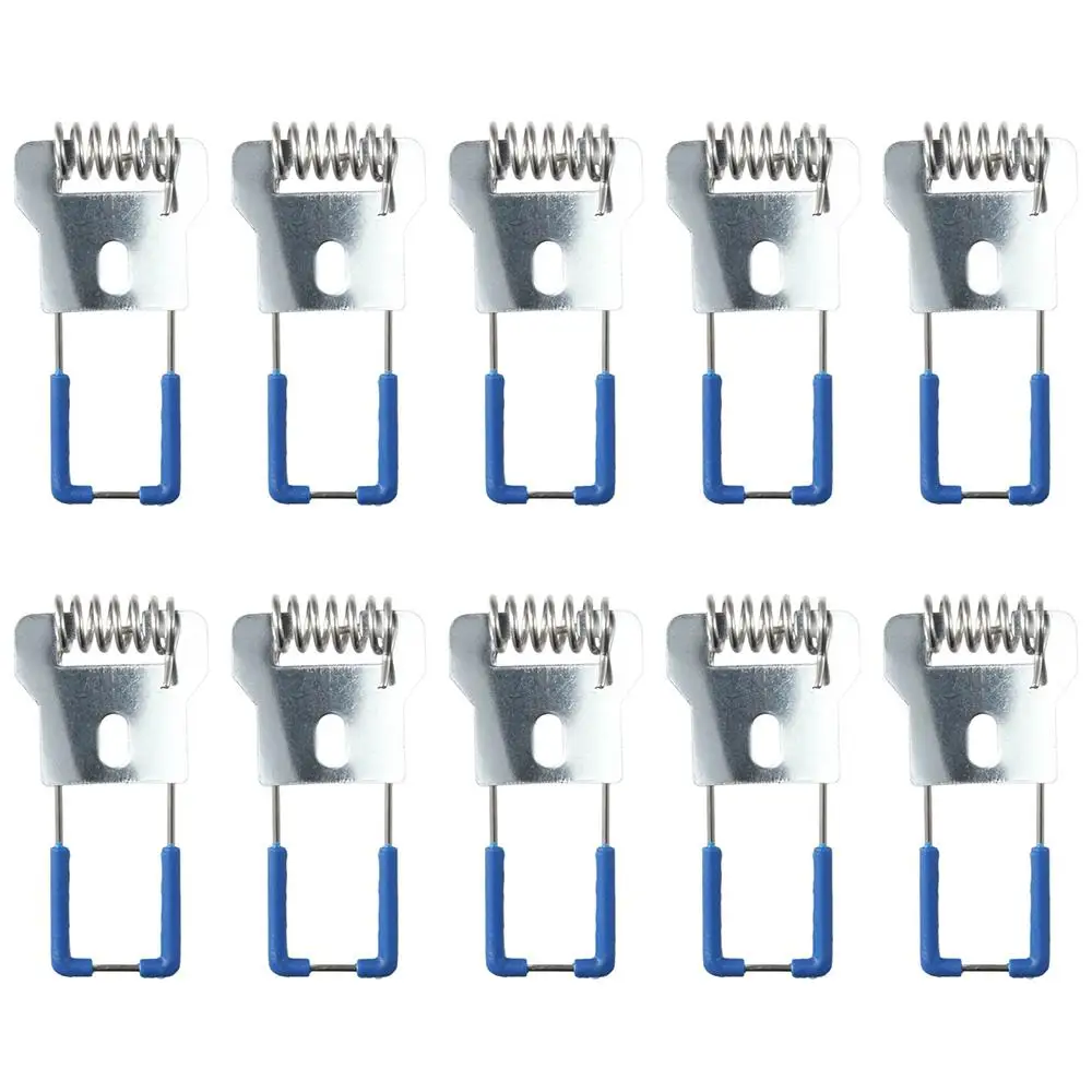 

Cold-rolled Steel Downlight Spring Bracket LED Blue Silver Lamp Circlip Mounting Bracket Panel Lamp Spring Clip Electrician
