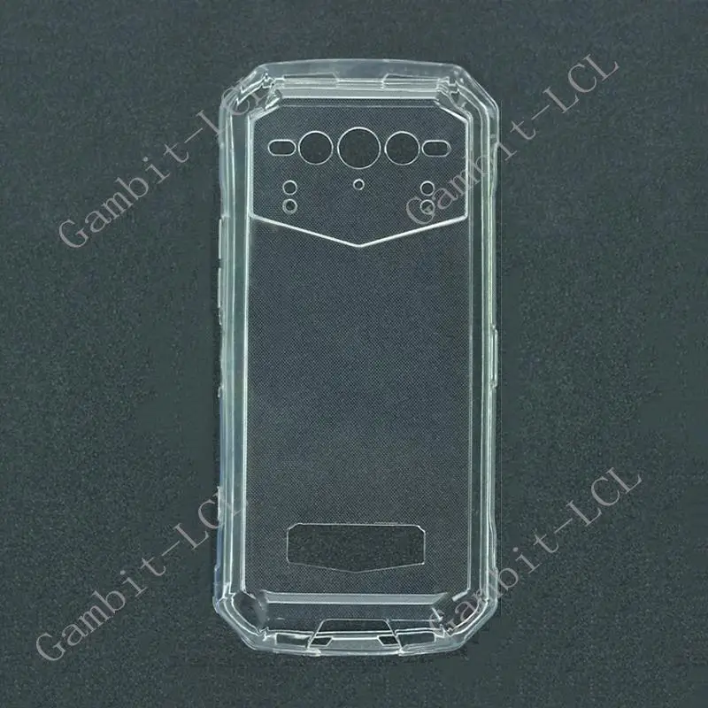 Shockproof Silicone Phone Case with Back Ring Holder - Soft TPU, Enhanced Protection, 6.58