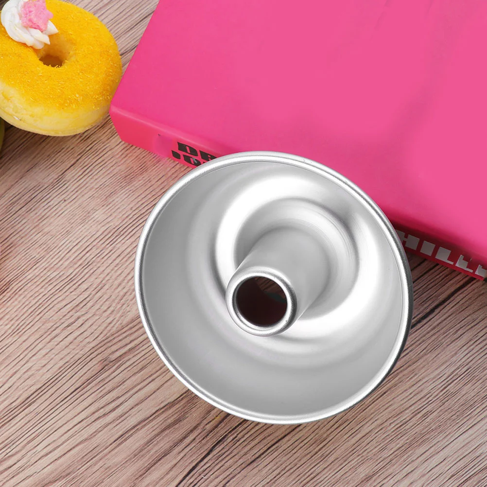 Pan Cake Donut Baking Mold Doughnut Molds Making Tin Diymould Muffin Tube Tray Pans Maker Ring Stainless Chiffon Steel Bread baking supplies