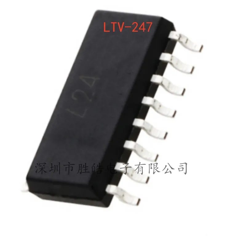 

(10PCS) NEW LTV-247 LTV247 L247 Four-way Transistor Optocoupler SOP-16 LTV-247 Integrated Circuit