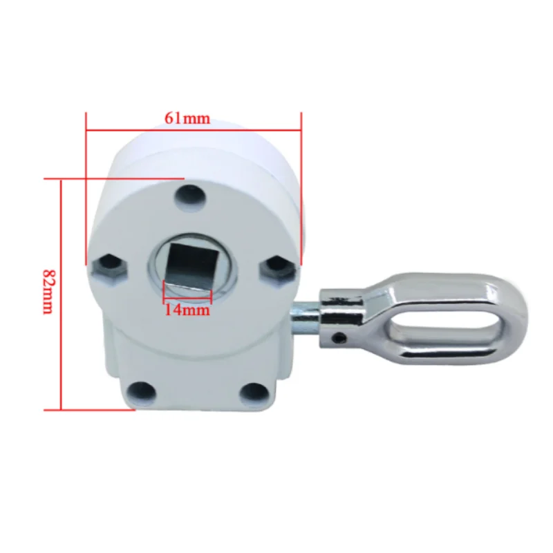 Outdoor Luifel Worm Gear Universele Handleiding 360 Graden Roterende Zware Luifel Vervanging Zonnescherm Crank Versnellingsbak Mechanica Hardware