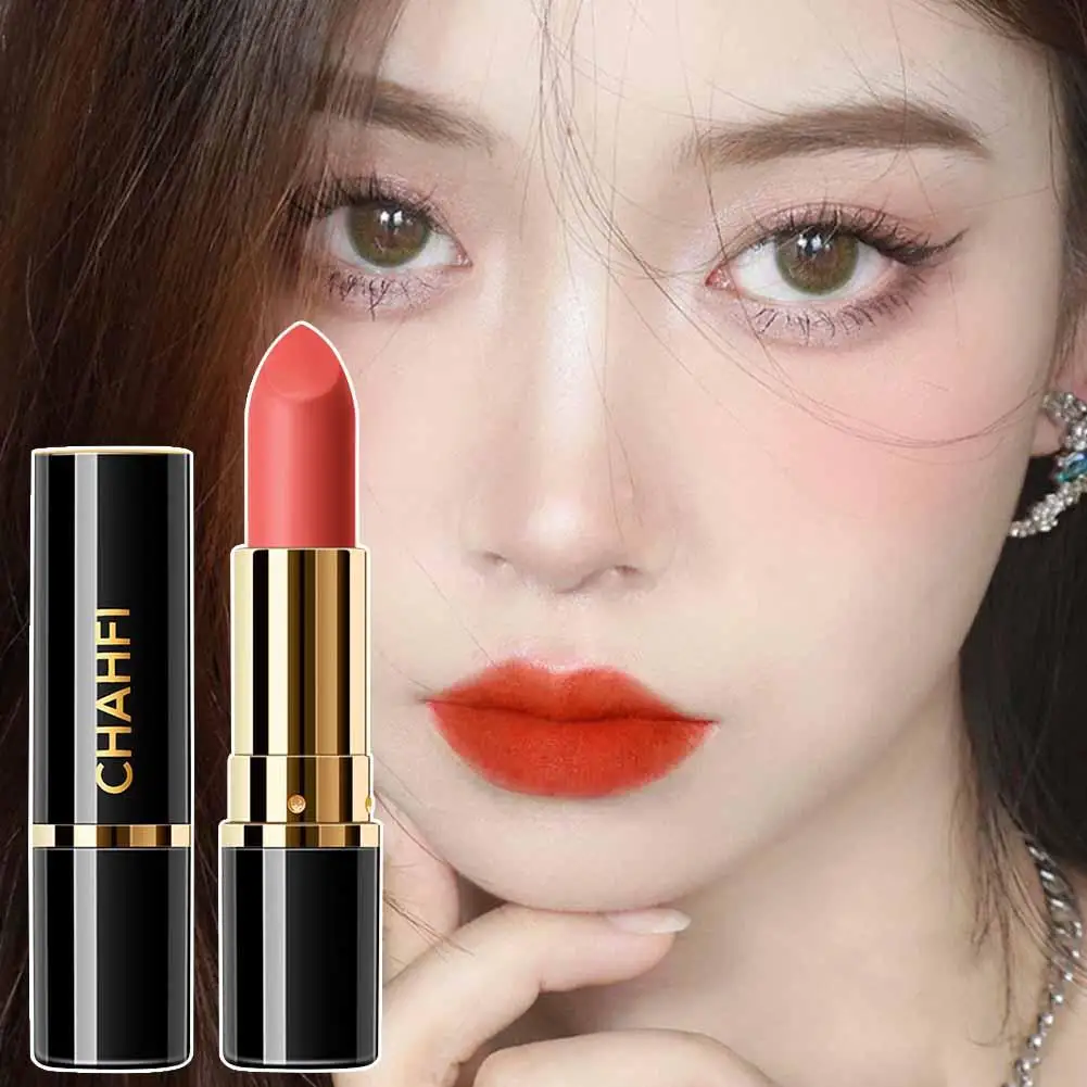 

Matte Velvet Lip Gloss Waterproof Liquid Lipstick Nude Latte Lips Mud Tint Brown Cosmetics Lip Coffee Makeup Glaze L2S8