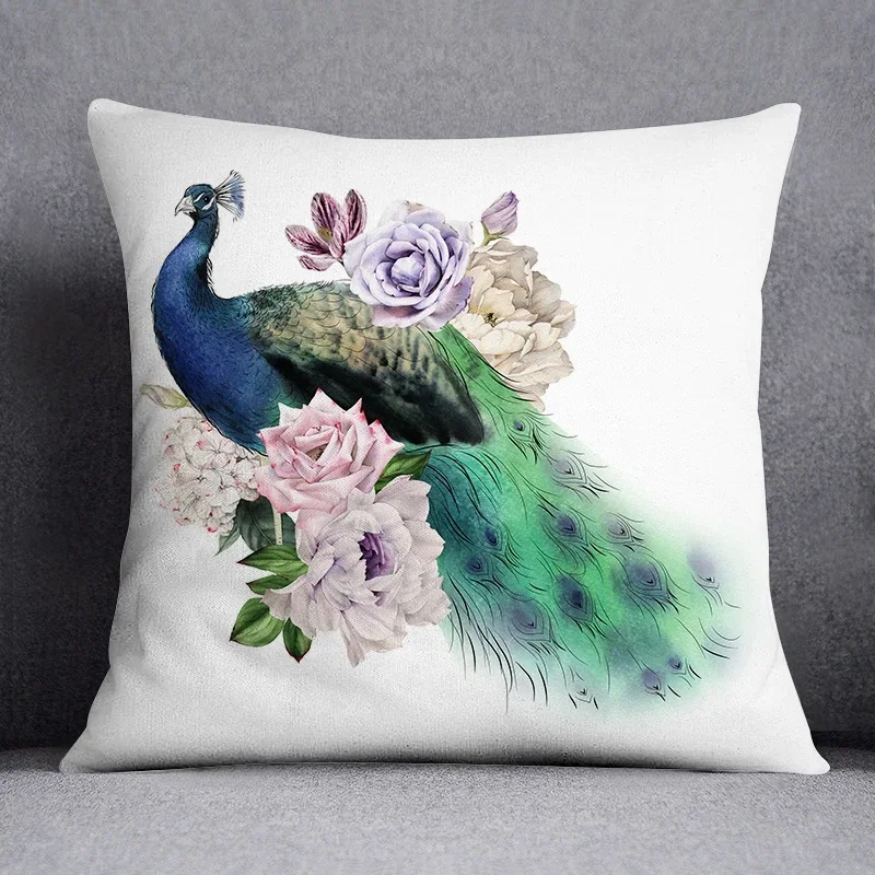 thumbnail image 1 of Funda de almohada decorativa cuadrada clásica de moda con diseño de rosas para sala de estar, sofá, cojín, decoración del hogar, 1 of 5