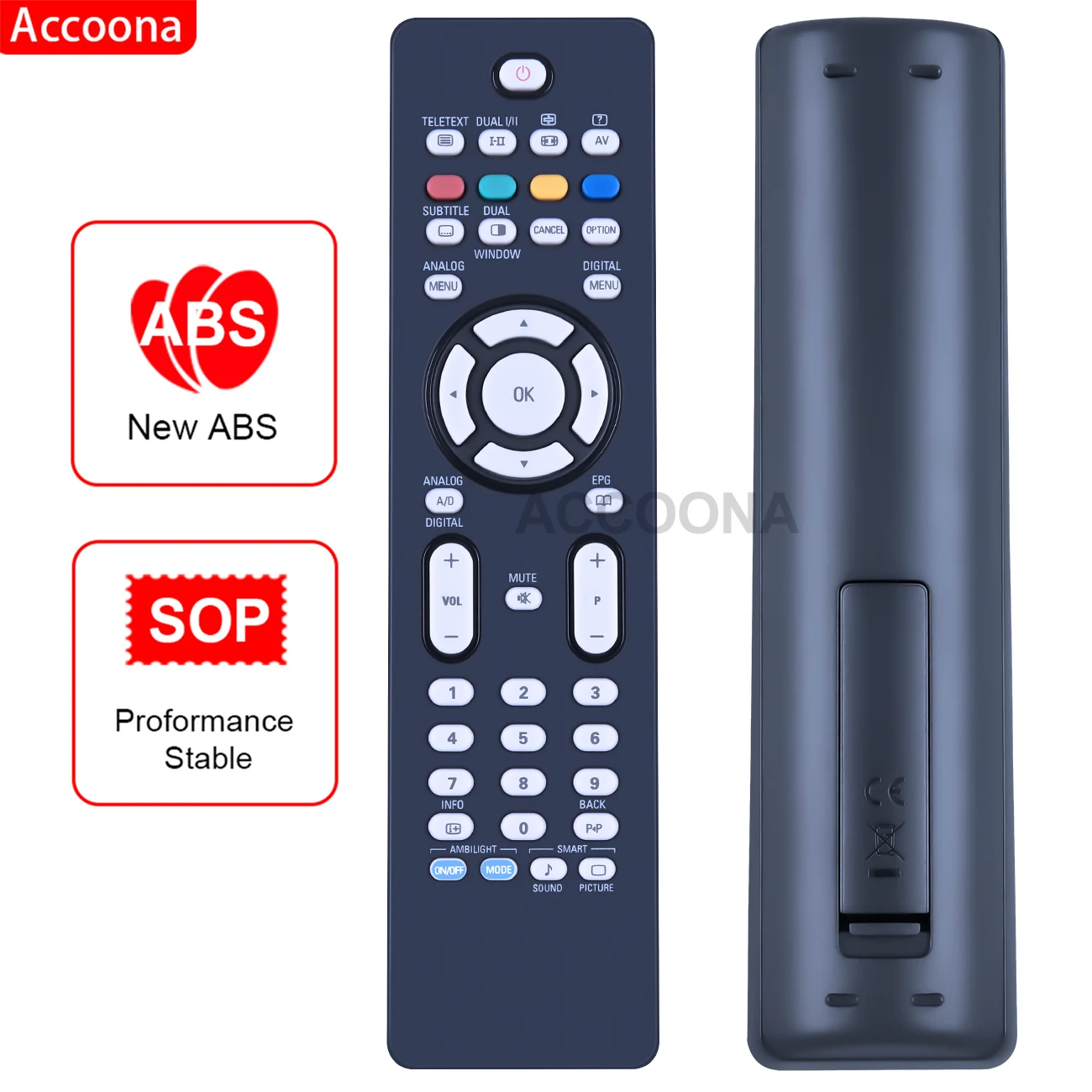 Nuovo Telecomando Sostitutivo Per Philips Rc2034312 , Rc2034312/01 Ambilight
