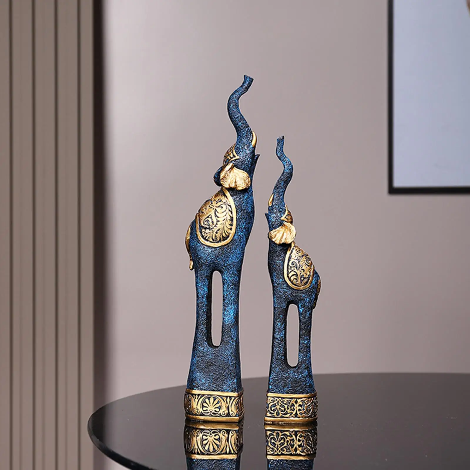 

2 шт., статуи слона