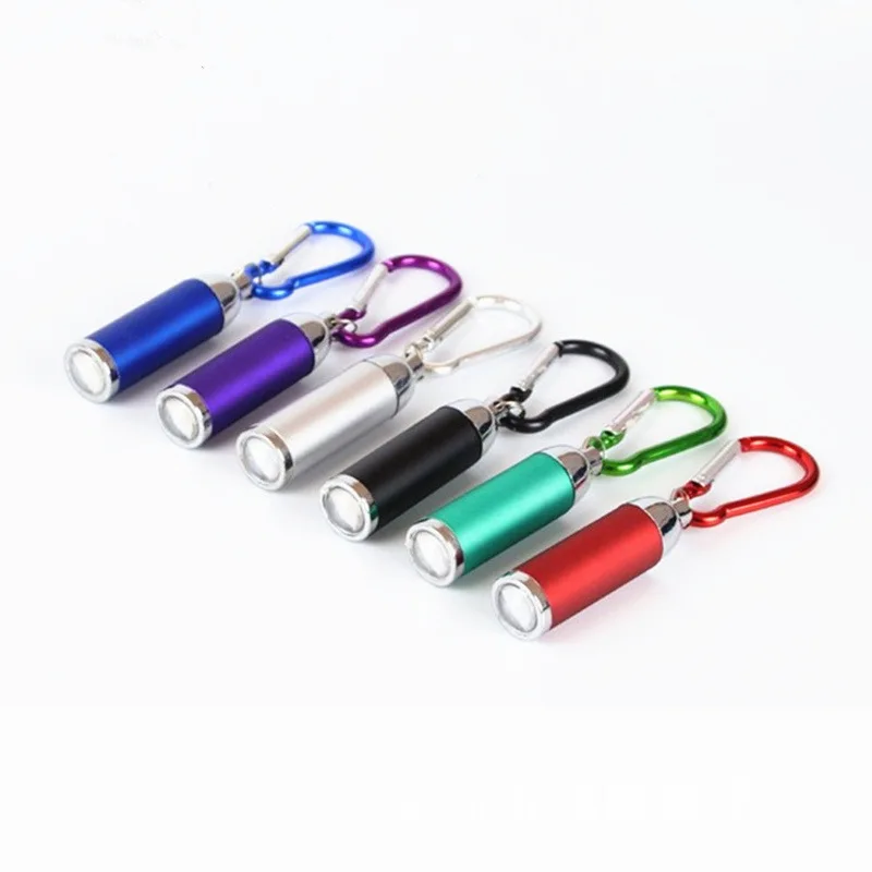 

1pcs Small Flashlight To Ultra Bright Mini Led Camping Flashlight Torch Keyring Portable Keychain Using Micro-light