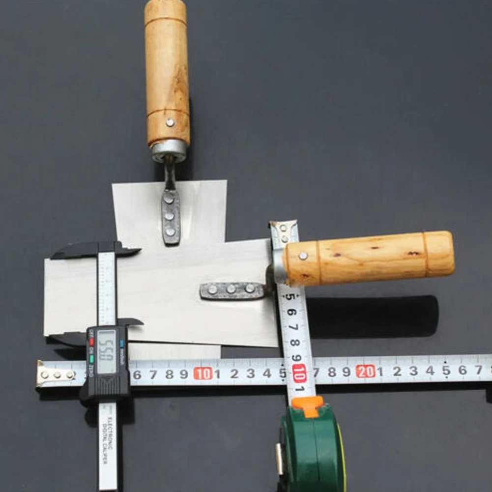 Concrete Trowel 1Pcs Large Size Cement Float Margin Bucket Stainless Steel Finishing Spatula Construction Tools