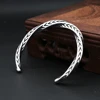 New Vintage 316L Stainless Steel Mobius Bracelet For Men Women Punk Hip Hop Opening Bangles Fashion Party Jewelry Dropshipping 4
