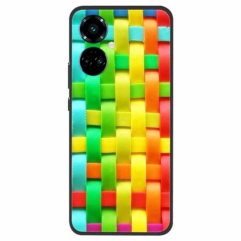 Tecno Camon 19 Shockproof Soft Silicone TPU Back Cover - Cute Design