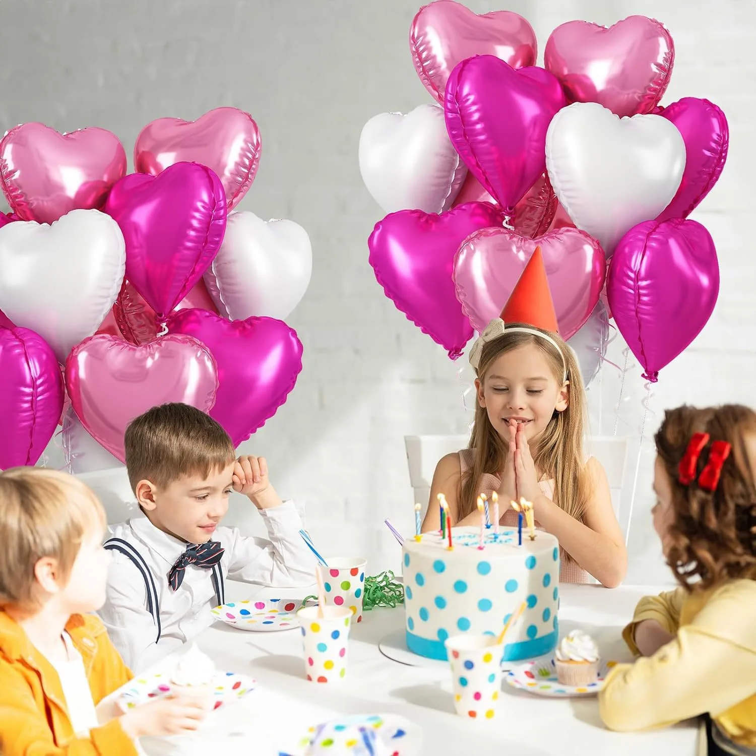 12 stücke 18 Zoll rosa und rote Helium ballons für Valentinstag hochzeits dekoration Geburtstags feier liefert, Aluminium folien ballon – Detail 10