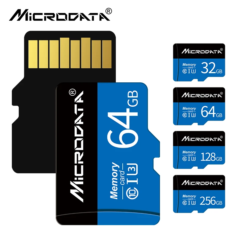 thumbnail image 3 of Tarjetas de memoria 4GB 8GB 16GB Tarjeta Micro TF SD de alta velocidad 32GB 64GB Clase 10 Tarjeta de memoria 128gb 256gb Tarjeta TF para teléfono inteligente, 3 of 5