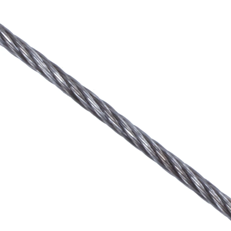 6X STAINLESS Steel Wire Rope Cable Rigging Extra, Length:15M Diameter:1.0Mm