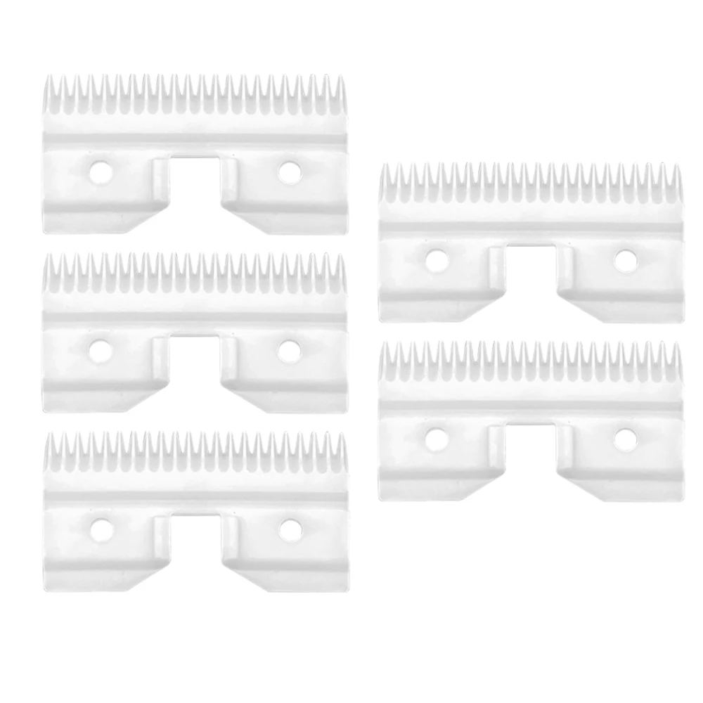 Cerâmica Grosseira Pet Substituição Lâmina Cortador Compatível com Andis 64440 Oster a5 e Walh km Série 22 Dentes Pcs