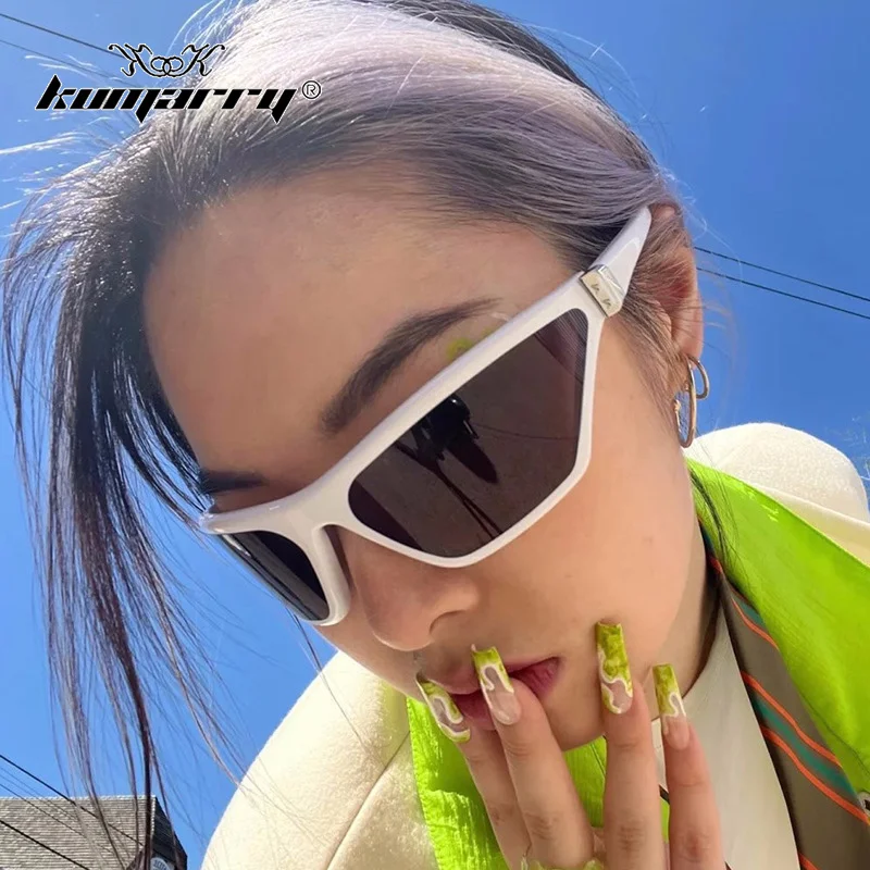 

KUMARRY Y2k Steampunk Sunglasses Men/Women's Sun Glasses 2023 Brand Designer Sunglass Fashion Eye Wear gafas de sol UV400