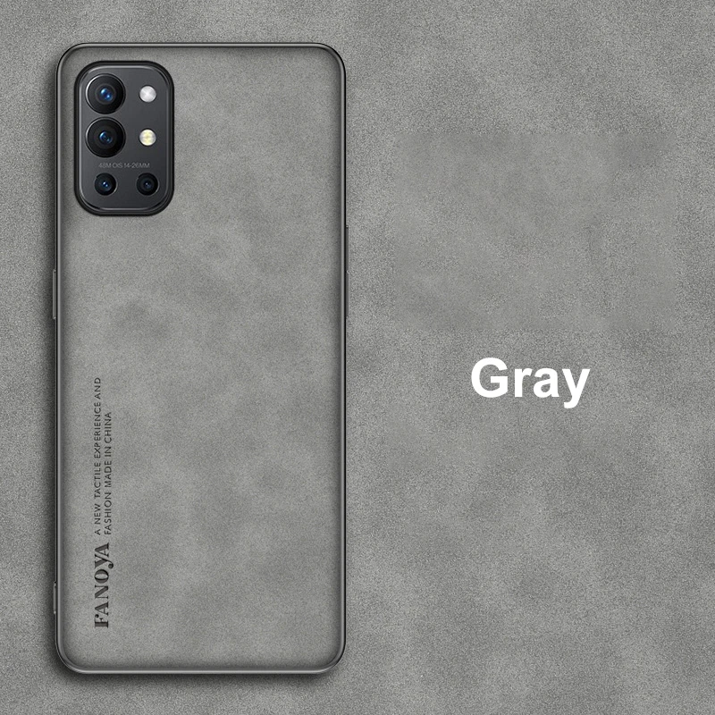 Luxus-Ledertasche für OnePlus 9R 9RT 9 Pro 5G Hülle aus mattem Silikonschutz Handyhülle für One Plus 9 R RT 9 Pro One_voghion.com