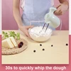 Electric Handheld Food Blender 5 Speed Automatic Stirrer Cake Dough Whisk Eggs Mixer Cream Batter Beater Food Processor 4
