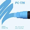 1pcs Japan UNI POSCA Marker PC-17K Graffiti Painting POP Poster Advertising Pen 15mm Water Based Big Head Pen Art Supplies 4