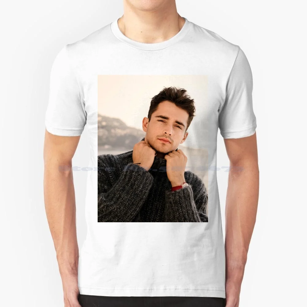 Bella Carta Da Parati Leclerc T Shirt 100% Cotone Tee Charles Leclerc Art Charles Leclerc Wallpaper