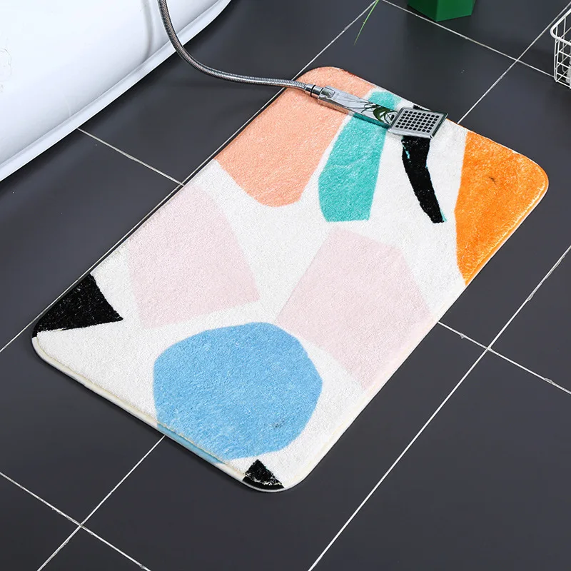 

Thickened toilet absorbent floor mat, bathroom anti-skid floor mat, living room rug