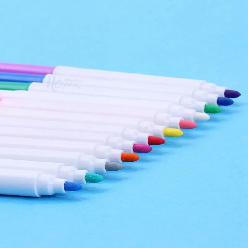 White Liquid Chalk Erasable Pen 1/4/7/12Pcs/Set Art Marker For Glass Windows Electronic Blackboard Chalkboard Window White Pen liquid chalk pen chalk pens