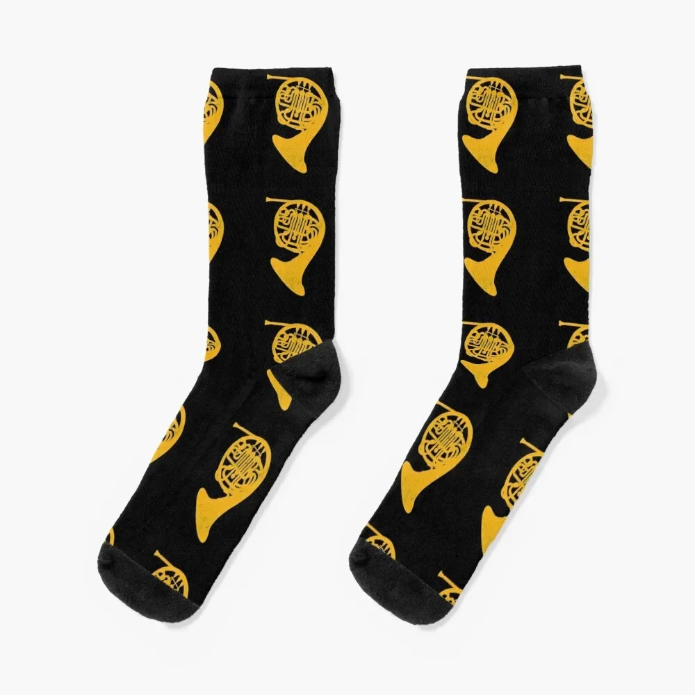 

French Horn Socks gift christmas gifts Boy Socks Women's
