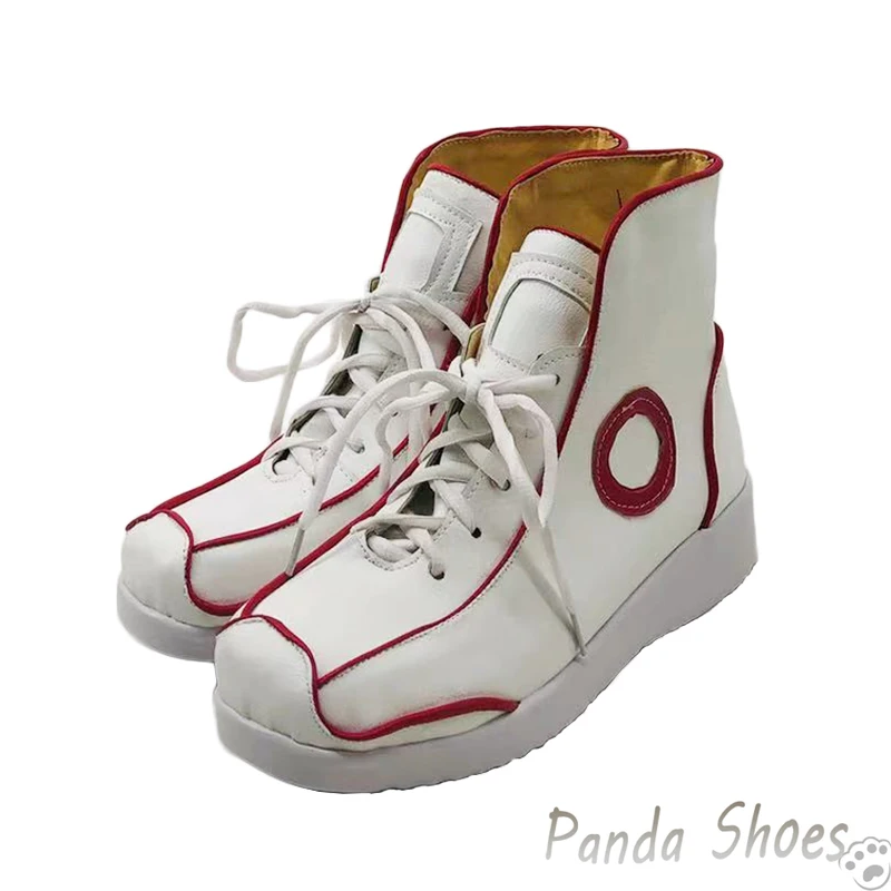 Chainsaw Man Denji Shoes Cosplay Men White Boots Ver 2