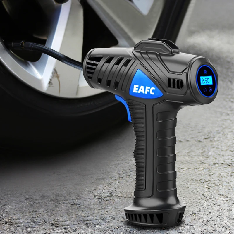 Portable Wireless Rechargeable Air Compressor Pump