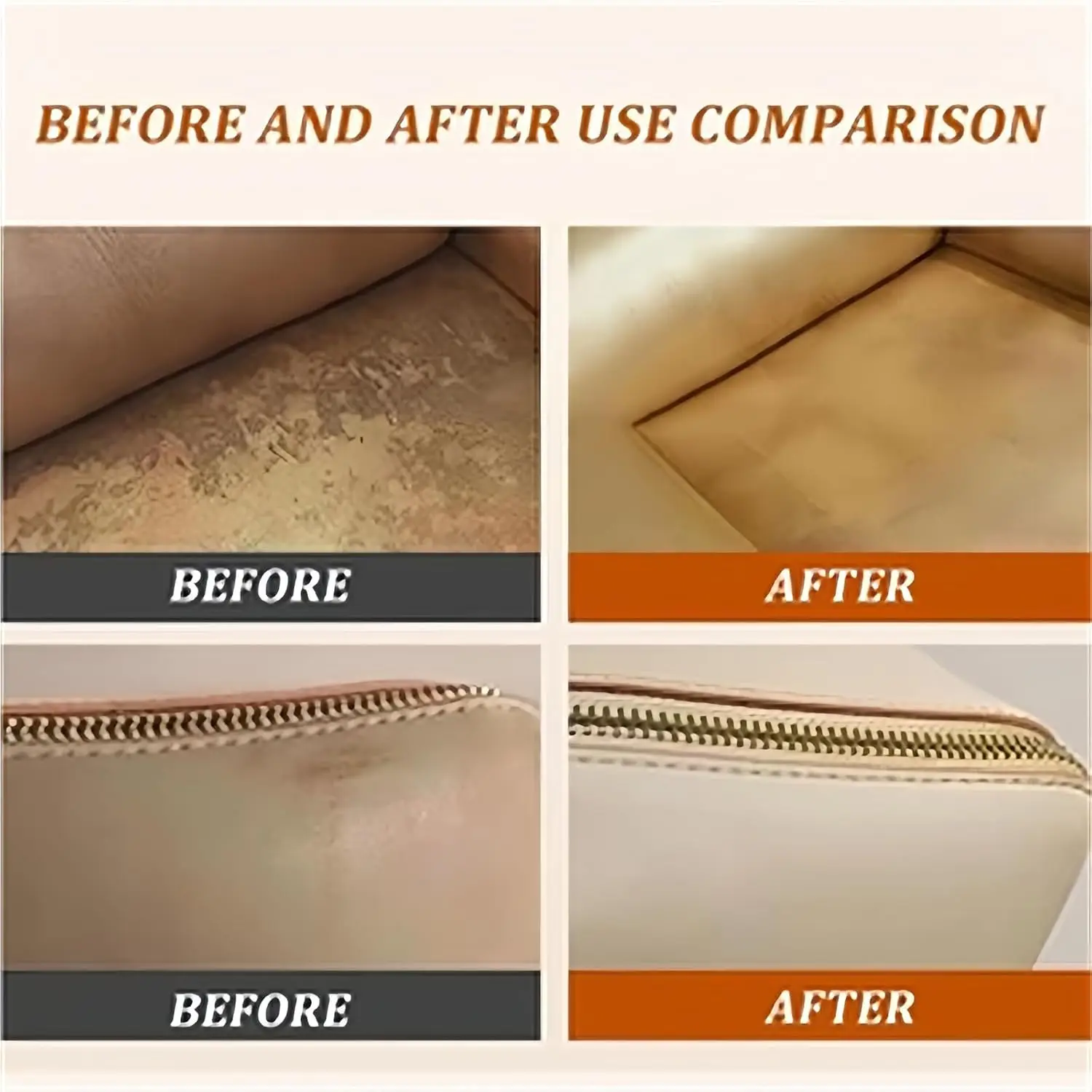 Ventrio&trade; Leather Repair Cream, Salve, Leather Repair, Salve for Leather, Salve for Wood Floors, and Brush