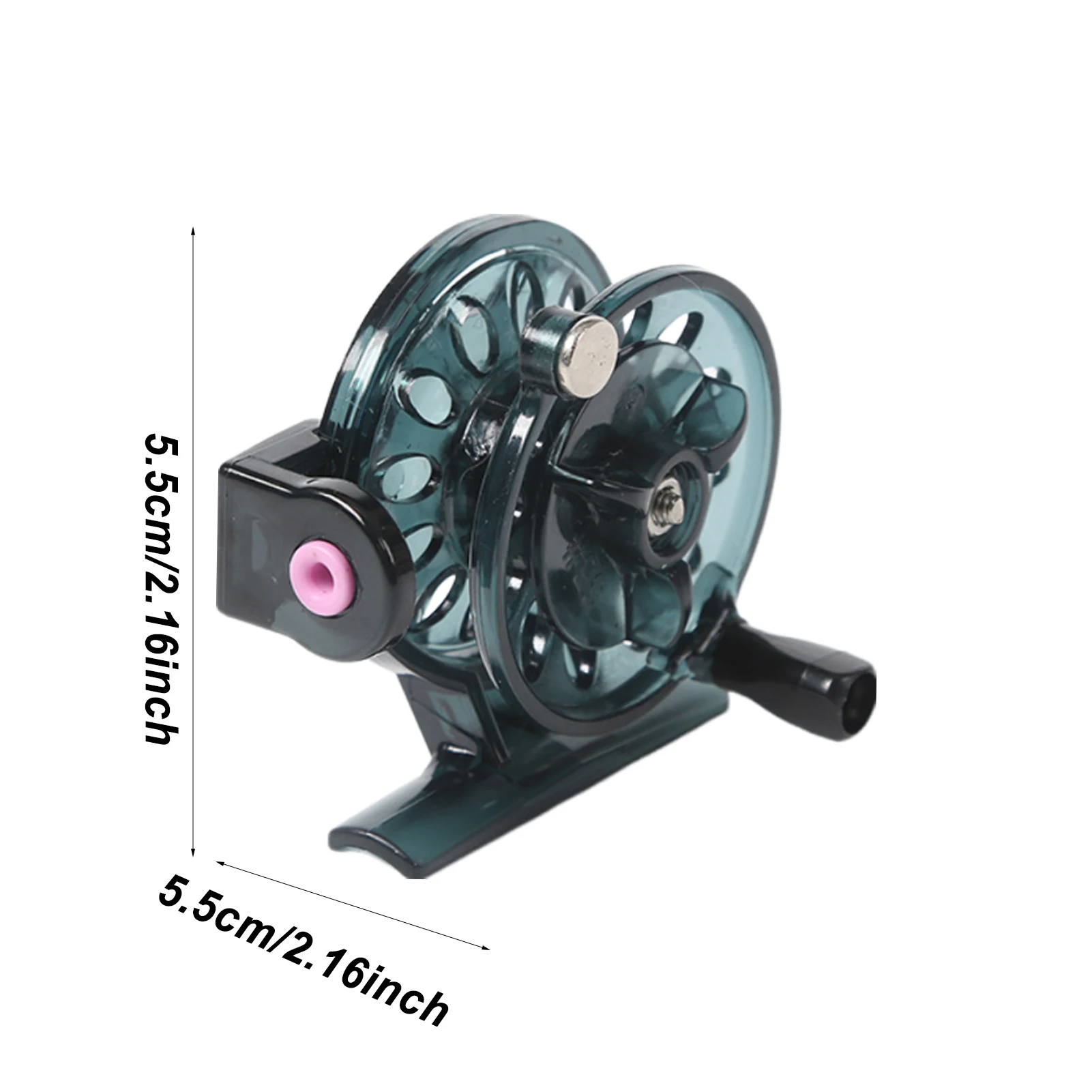 Angelrolle Spinning Ice Fishing Wheel 45 # /55 # Casting Reel Spinnrolle Spinnerrolle Spin Cast Reel Fischrolle zum Angeln – Detail 8