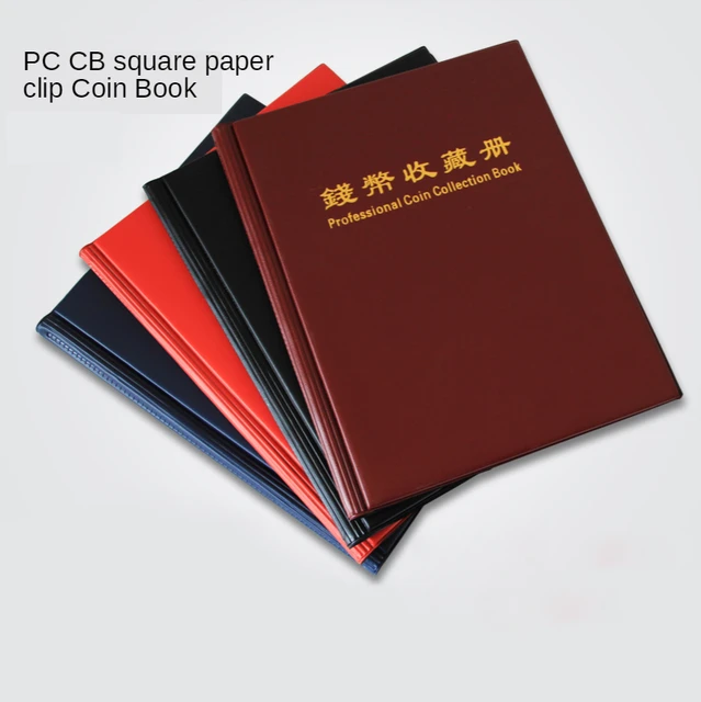 200 Dcs Coins Album A Fit Cardboard Coin Holders Professzionális Érme Gyűjteménykönyv Jelvények Tokens - Image 3