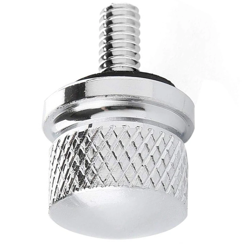 

4X Chrome Billet Aluminum Seat Bolt Screw Cap For Davidson