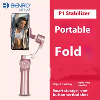 BENRO P1S P1 3 Axis Smartphone Gimbals Stabilizer Handheld Foldable Pocket Wireless Charging Stabilizer For Gopro iPhone Huawei - Image 2