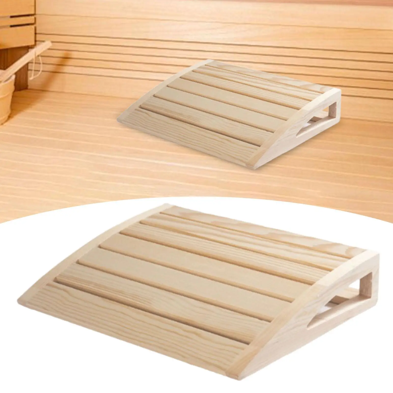 Sauna Headrest Professional Back Bolster for Relaxing Backrest Modern Sauna