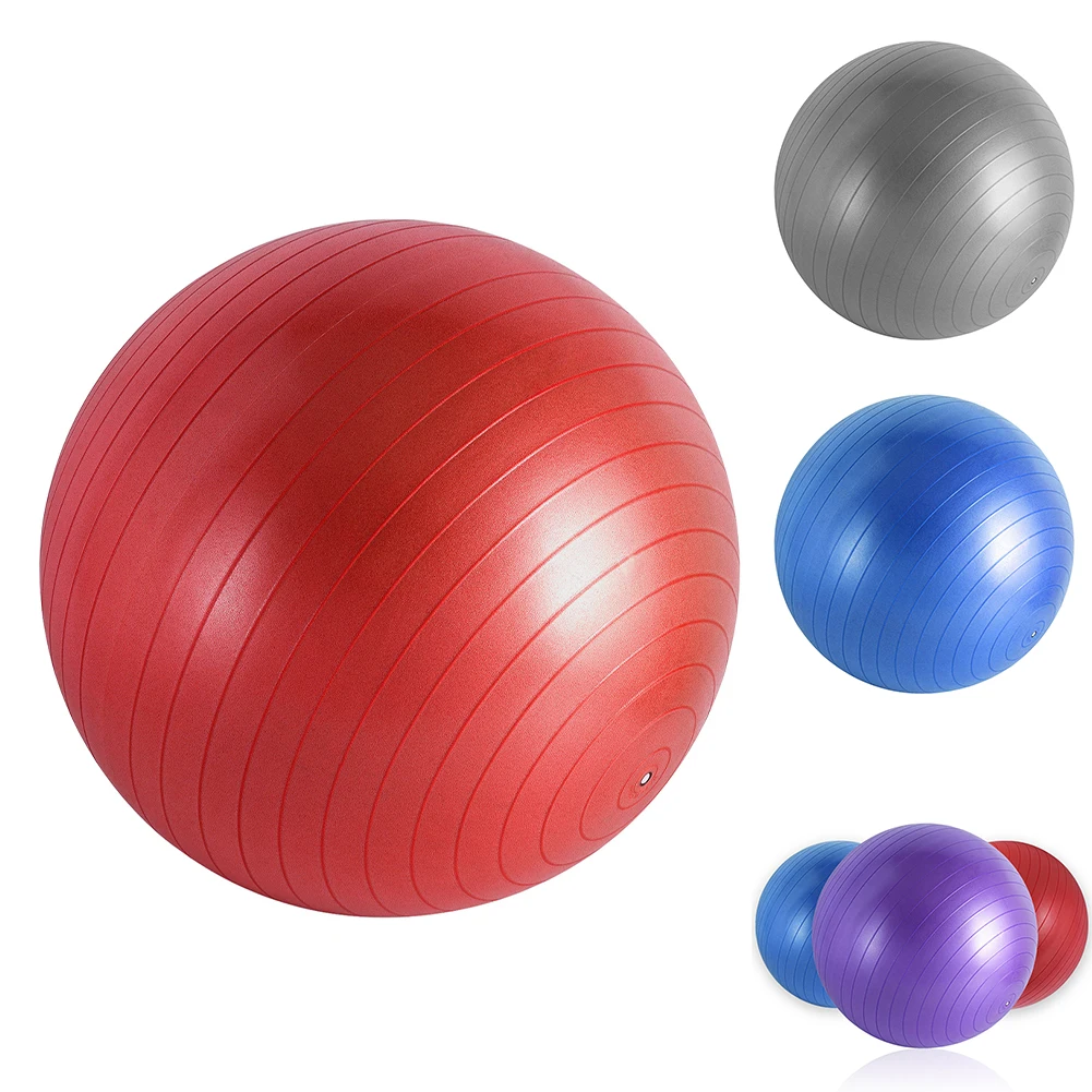 Yoga Ball Exercise Ball For Working Out Anti-Burst Balance Chair For Physical Therapy Home Gym Fitness 55cm