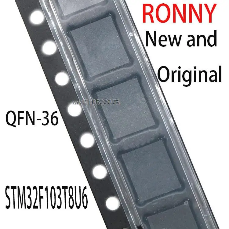 

5PCS New and Original STM32 F103T8U6 QFN-36 STM32F103T8U6