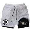 Summer Sporty Versatile Quick Dry Anime Print Men's Shorts Everyday Casual Personality Print Shorts 2024 1