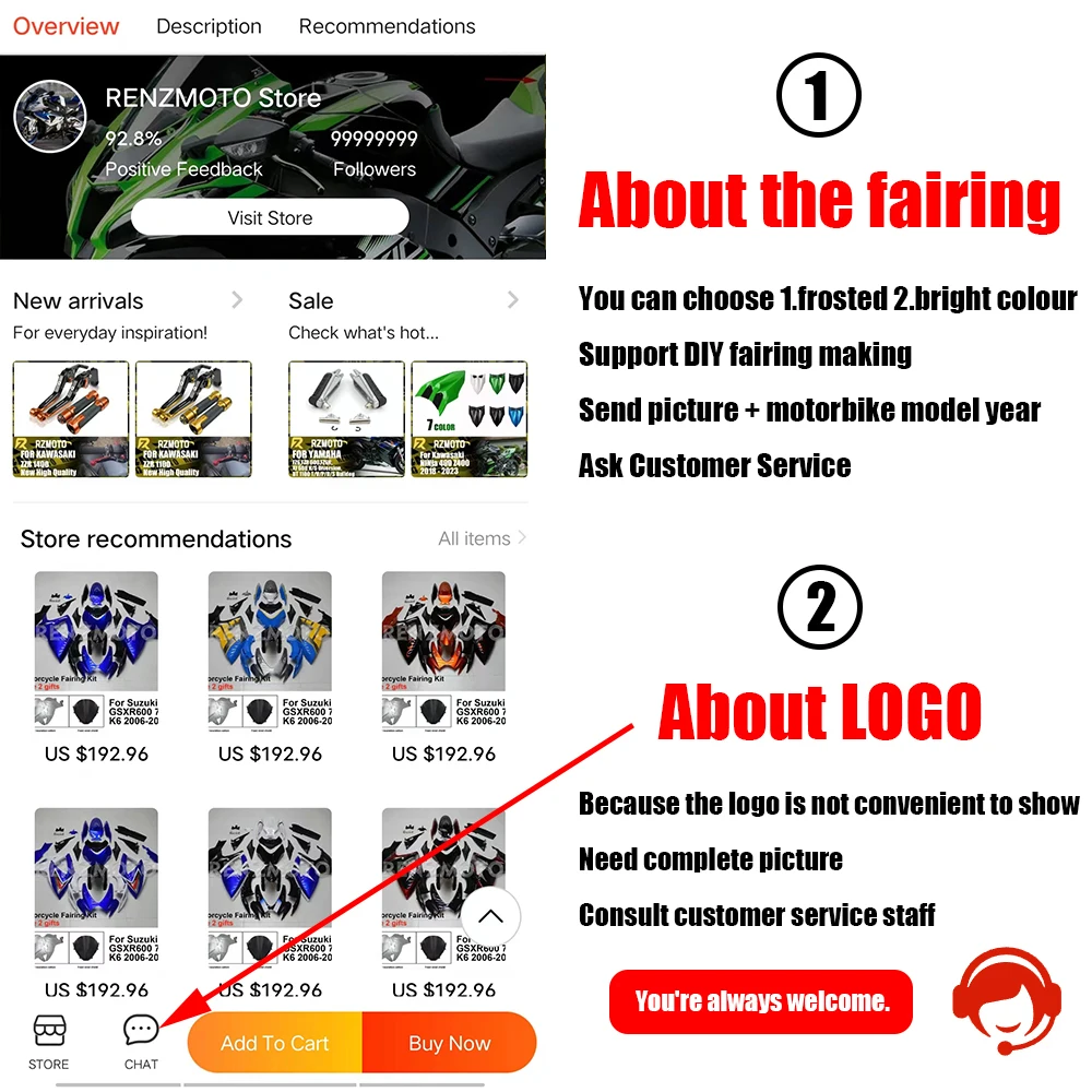 S1000 RR 19-22 Für BMW S1000RR M1000RR 2019-2022 Verkleidung Motorrad Set Body Kit Dekoration Kunststoff Schutz platte Shell Injektion – Detail 1